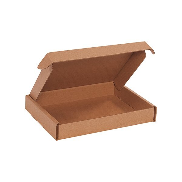 Bsc Preferred 10 x 8 x 1-1/2'' Kraft Deluxe Literature Mailer, 50PK BUY00014491 - main
